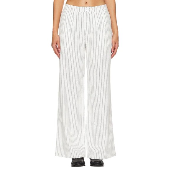 MORE TO COME Jazmine Pants in White Stripe XXSmall New Womens Trousers - Picture 4 of 9